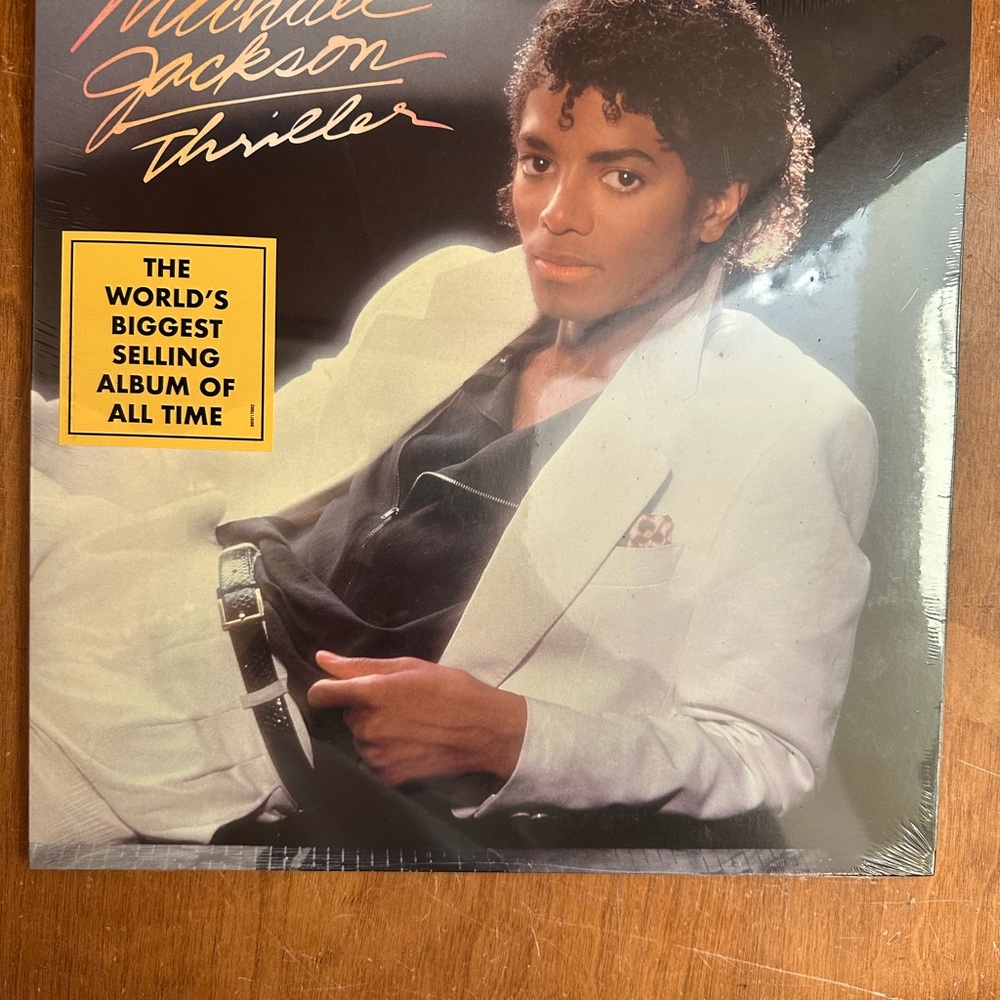 Michael Jackson Thriller Vinyl Record - still sealed brand new